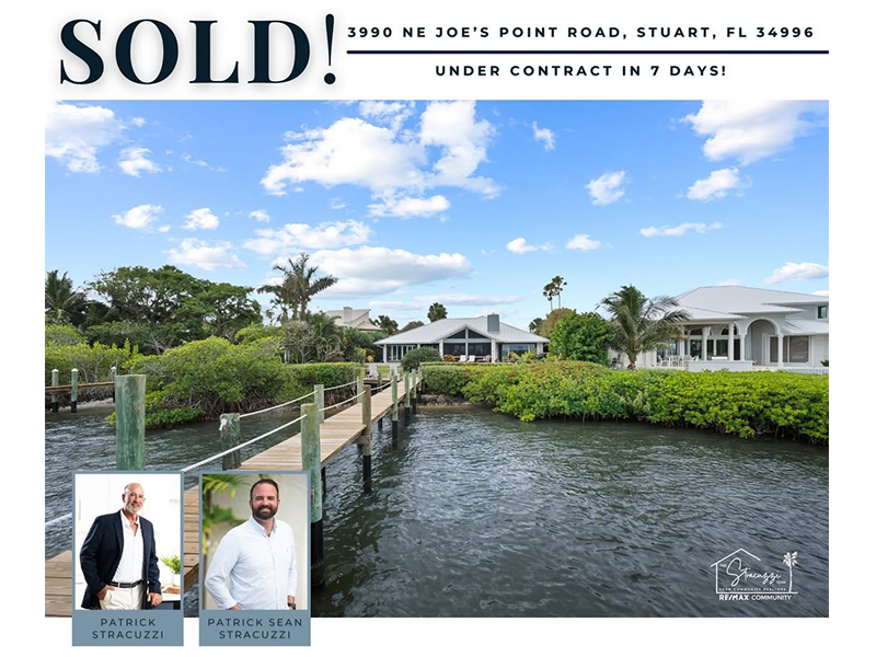 Sold Home in Stuart, FL by The Stracuzzi Team